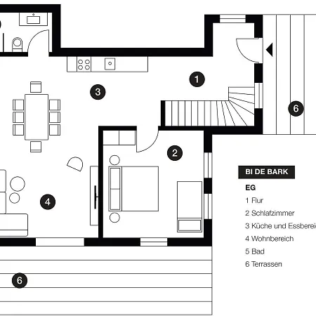펜션 Bi De Bark 페마른